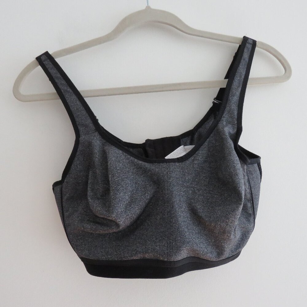 WACOAL Brandi Sport Underwire Bra in Gray Heather Support Athleisure - Size 34D - Picture 3 of 13